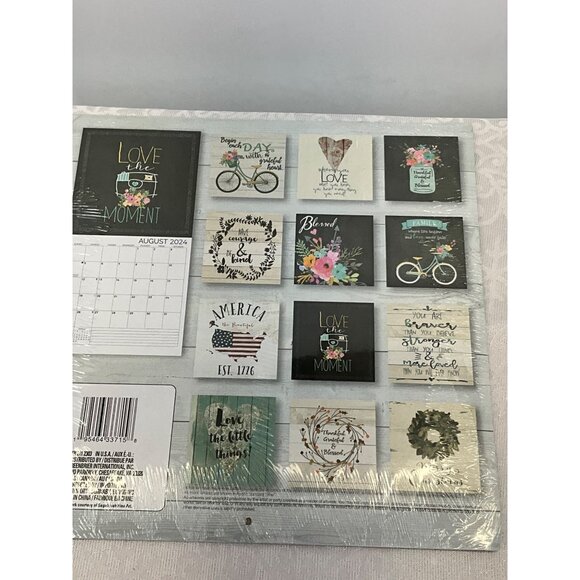 Eight12-Month Wall Calendars Featuring Farm Life Inspirational Quotes & Farmers - Picture 9 of 16